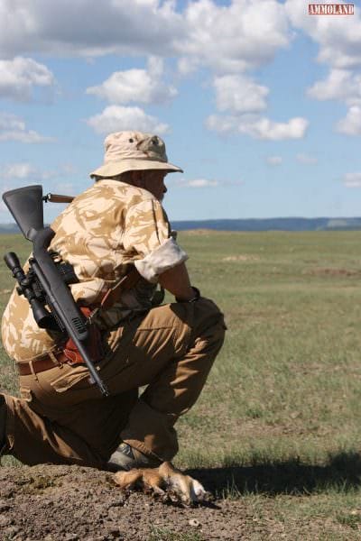 Author searching for warm targets. Dog town western South Dakota.