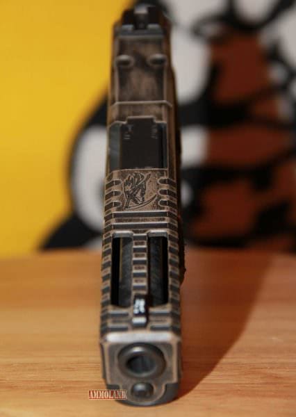 M.K.P. Arms Custom Custom Slide Glock 17 Engraving