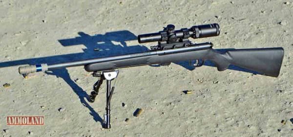 Q Erector Short set-up on Savage Rifle