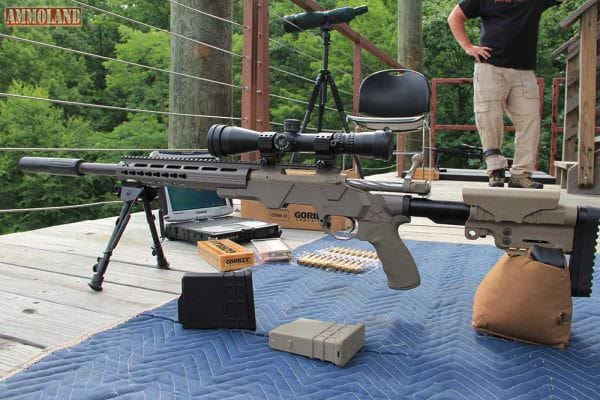 Remington 700 Outfitted With The American Built Arms Mod*X Chassis