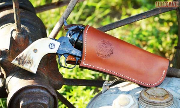 Tyler Gun Works Custom Ruger Vaqueros Revolver and Barranti Leather Holster