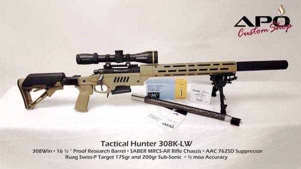 APOCS Tactical Hunter 308K-LW (short-lightweight).