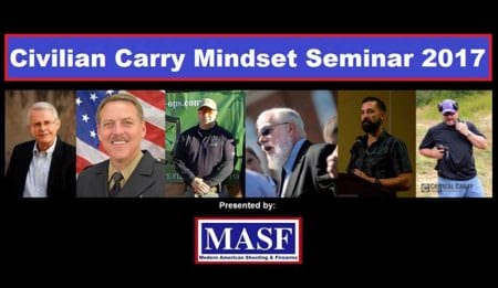 On Saturday August, 26th from 10AM to 5PM Modern American Sporting And Firearms is holding a Civilian Mindset Seminar.