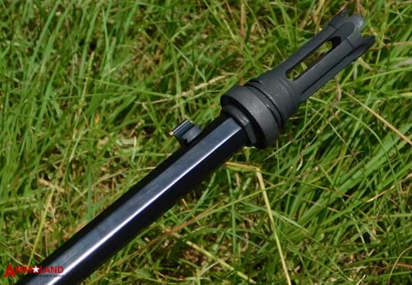 Henry Repeating Arms Frontier Threaded Barrel Rifle with after market Muzzle Brake