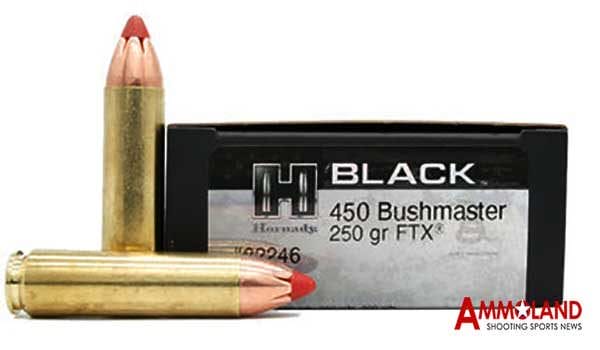 Hornady Black Ammo 450 Bushmaster 250Gr FTX