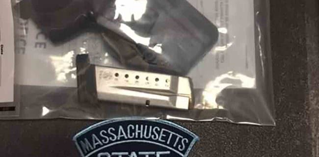 The New Hampshire Man was placed under arrest and charged with unlawful possession of a firearm without a license and possession of ammunition without a FID card.