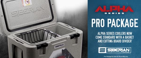 Siberian Coolers Alpha Series Pro package