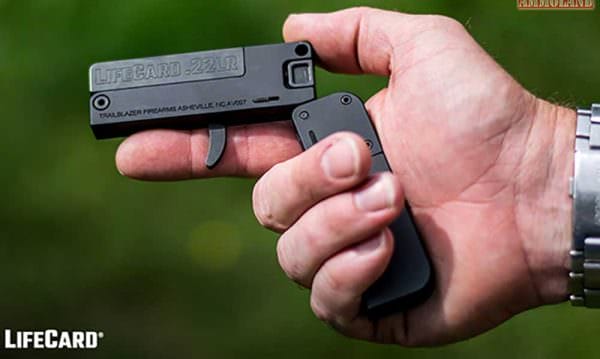 Trailblazer Firearms Lifecard Folding Pistol