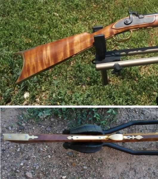 Trigger Guard & Bridger Hawken-Style Butt Plate