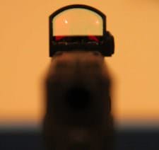 The red dot on my Vortex Viper Red Dot Sight was really off right out of the box. It was set all the way up and to the left.