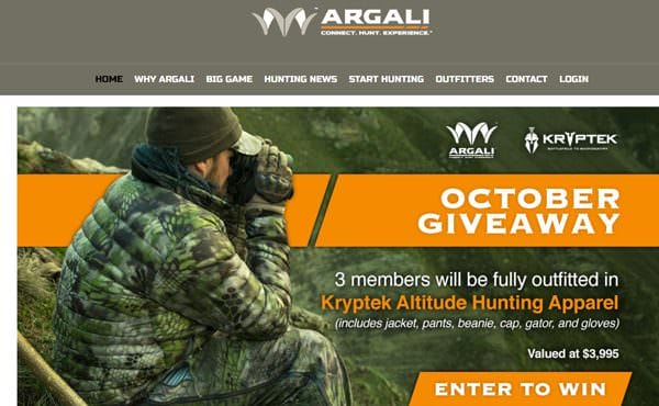 Argali Website