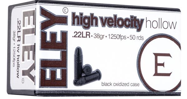 ELEY High Velocity .22 Ammunition