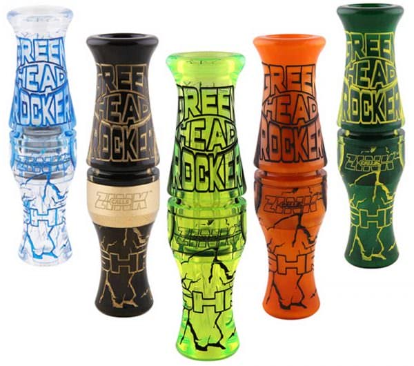 Zink Calls’ all-new Green Head Rocker (GHR) double-reed duck call is exceptionally easy to blow while playing all a greenhead’s favorite tunes