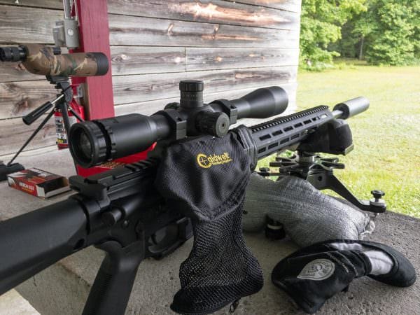 I tested the Q Full and Half Nelson suppressors with this Smith & Wesson Performance Center M&P 10 chambered in 6.5 Creedmoor.