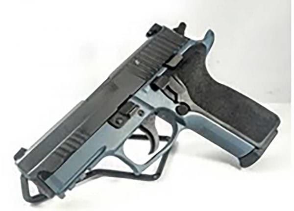 A new in box 9mm Sig Sauer P229 that retails for $1,141