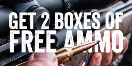 Buy a New Weatherby Mark V Rifle and Receive Two Free Boxes of Ammo