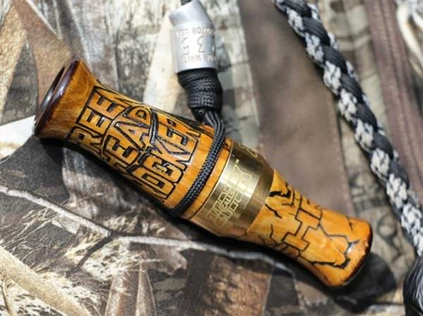 Zink Calls Green Head Rocker Double-Reed Duck Call