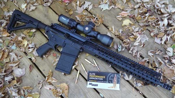 Sig Sauer SIG716G2 DMR Rifle with Sig TANGO 6 Riflescope