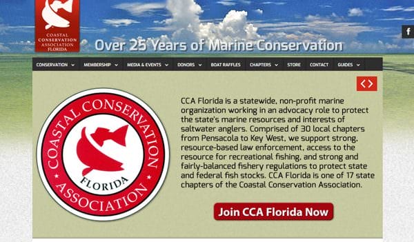 Coastal Conservation Association Website