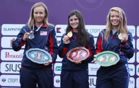 Junior Women’s Skeet Sweeps Medals at ISSF World Championships