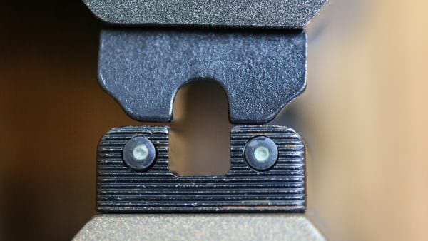 Rear sight gap remains the same on the new TRUGLO Canik Pro Night Sights.