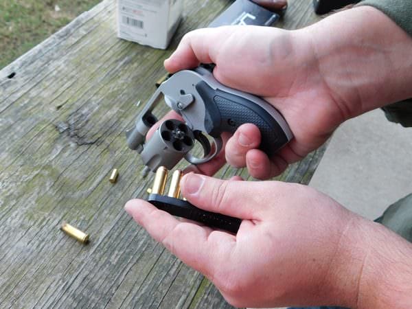 The Speed Strip is easy to carry and excels at rapid partial reloads of self-defense revolvers.