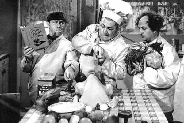 Three Stooges Thanksgiving Turkey