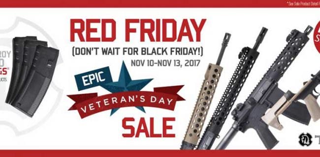 TROY RED Friday EPIC Veteran’s Day Weekend Sale!