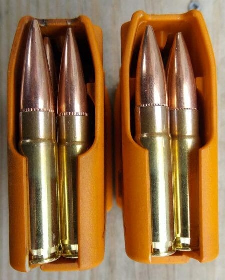 The first real point of advancement was the shape of the bullets for this cartridge. As I mentioned, many of the early loads were made with existing .308 bullets. This lead to some problems as the shape of the ogives and bearing surfaces created geometry issues with feeding in AR mags. Today there are dedicated magazines, like those from Magpul, that address these minor variations.