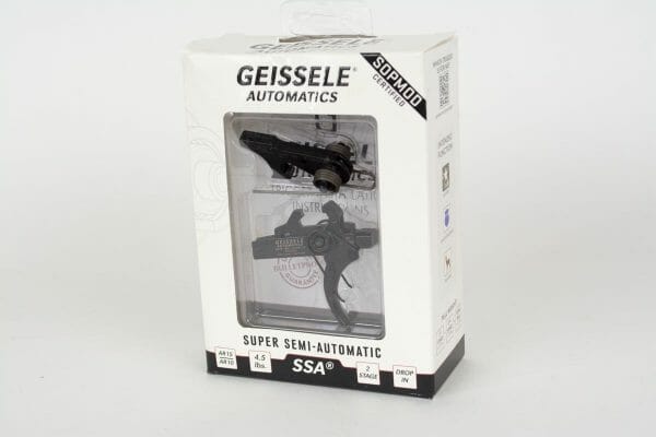 A quality rifle requires an outstanding trigger. Here it is : Geissele AR-15/M16/308 SSA Trigger