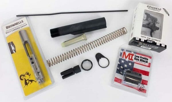 Basic AR 15 Rifle Kit Gun Parts