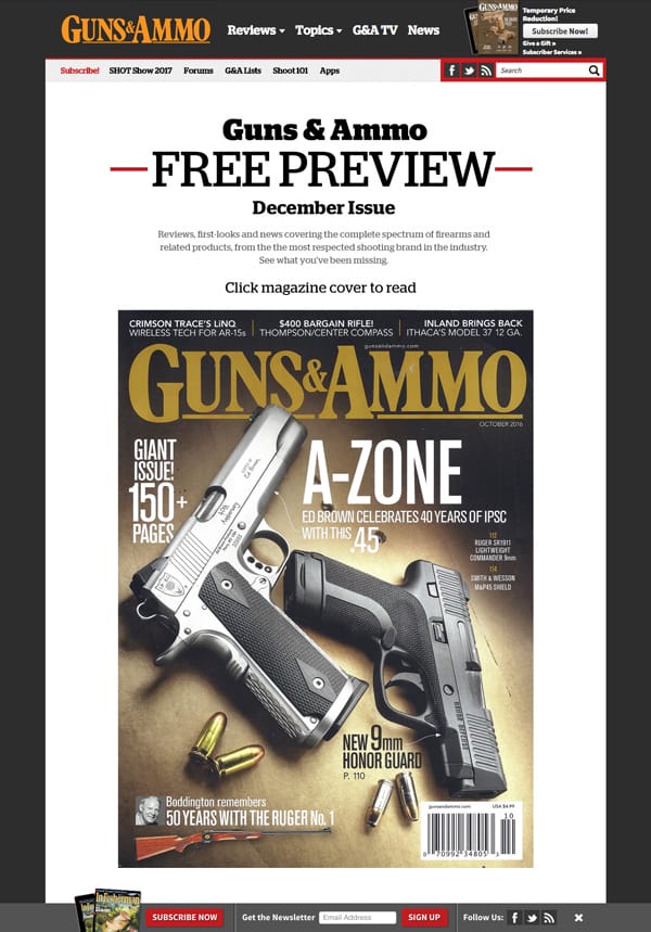 Guns & Ammo Free Preview
