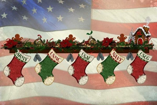 Military Christmas Stockings