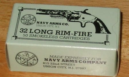 Navy Arms .32 Rimfire Ammunition