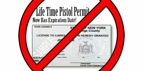 New York Safe Act Life Time Pistol Permit Screwed