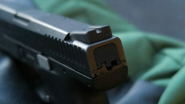 Dawson's carry rear sight for the P10 C.