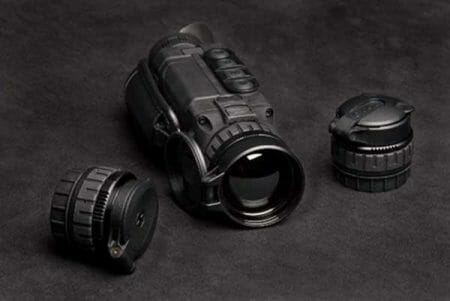 Pulsar Steps Helion XP28 and XP50 to 2.5X with Add-On Lenses