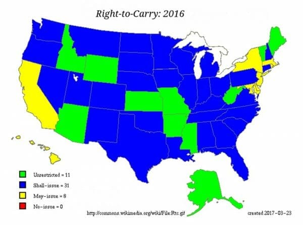 It sure looks like a plurality of states allows CCW.