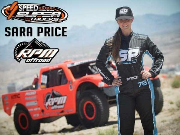 Sara Price Returns to Stadium SUPER Trucks with RPM Offroad