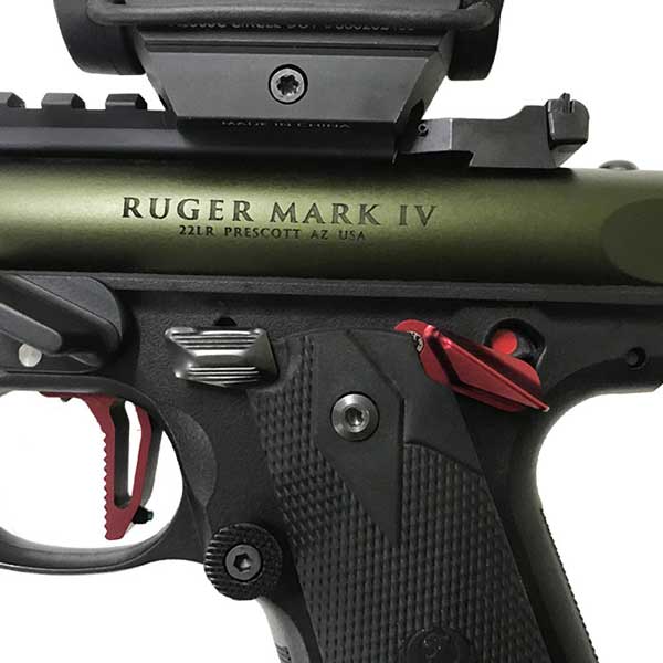 TANDEMKROSS Introduces Safety Thumb Ledge for Ruger MKIV 22-45