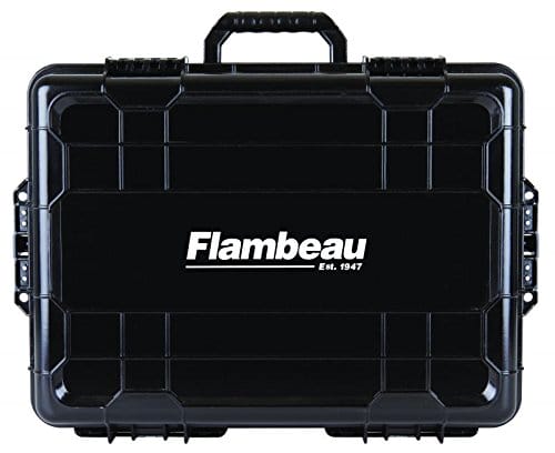 Flambeau Outdoors Stackhouse Pistol Case with Storage Cage front