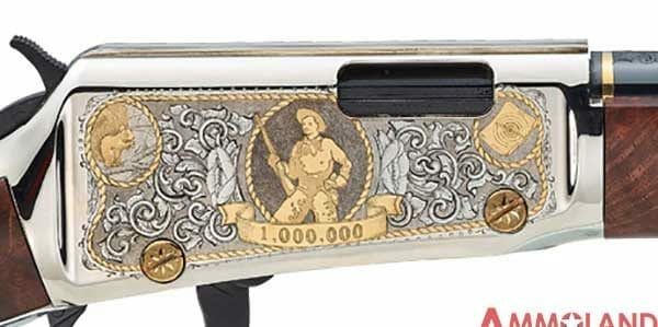 1,000,000th Henry H001 .22 Lever Action Rifle, Right Side Engravings