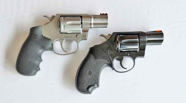 New Colt Cobra side by side with our Detective Special.
