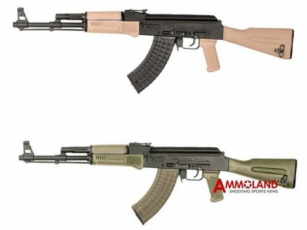 Arsenal SLR-107R Rifle Series Desert Sand and OD Green