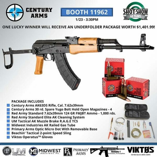 Century Arms AK63DS Rifle Gun Giveaway