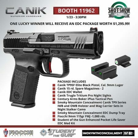 Century Arms Canik Gun Giveaway