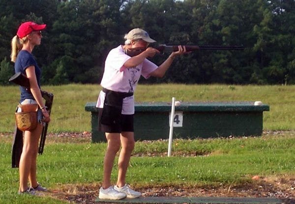 Edie Fleeman at a recent Mother Daughter Skeet shoot.