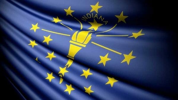 Indiana State Flag