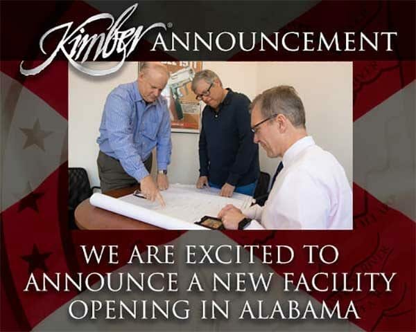 Kimber Announces Manufacturing Expansion in Alabama