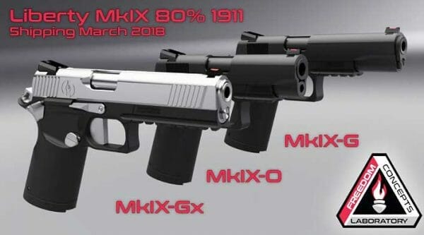 Liberty MkIX 80% 1911 Handgun